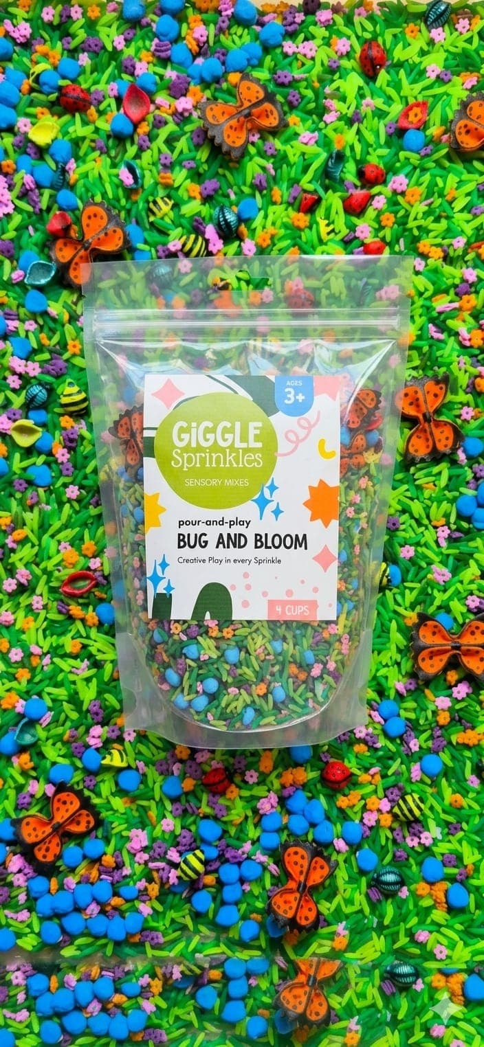 Bug & Bloom sensory mix by Giggle Sprinkles