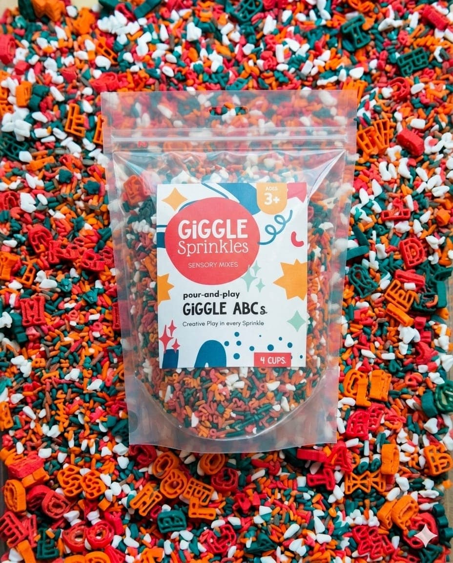 Giggle ABCs sensory mix by Giggle Sprinkles