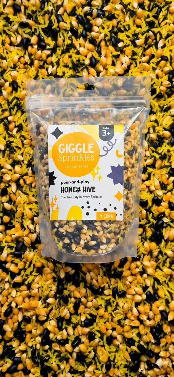 Honey Hive sensory mix by Giggle Sprinkles